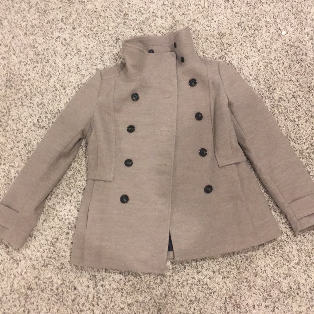 H&M, Beige/Taupe Women’s Pea Coat
